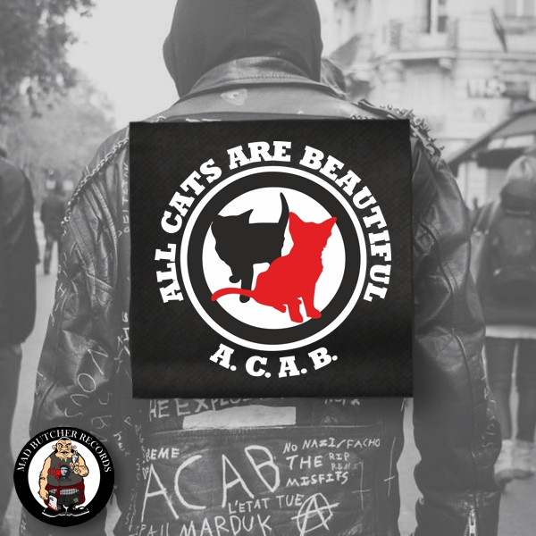 ACAB (ALL CATS ARE BEAUTIFUL) RÜCKENAUFNÄHER