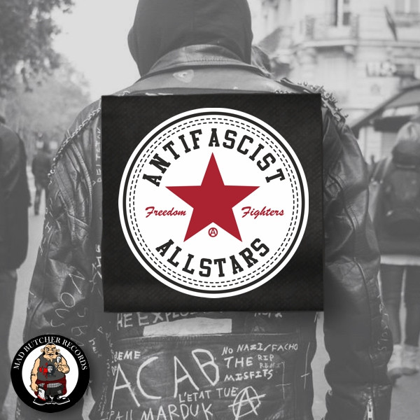 ANTIFASCIST ALLSTARS RÜCKENAUFNÄHER