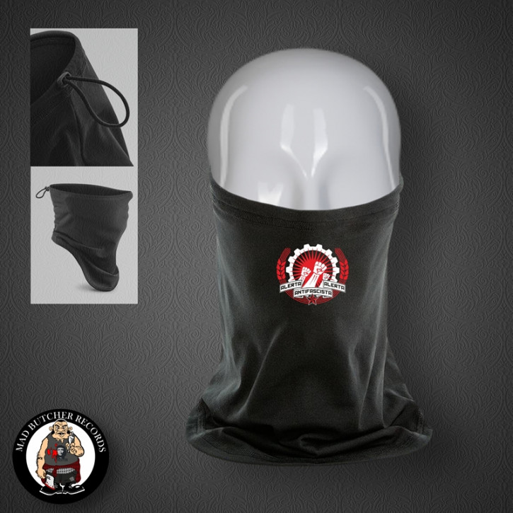 ALERTA ALERTA ANTIFASCISTA NECKWARMER