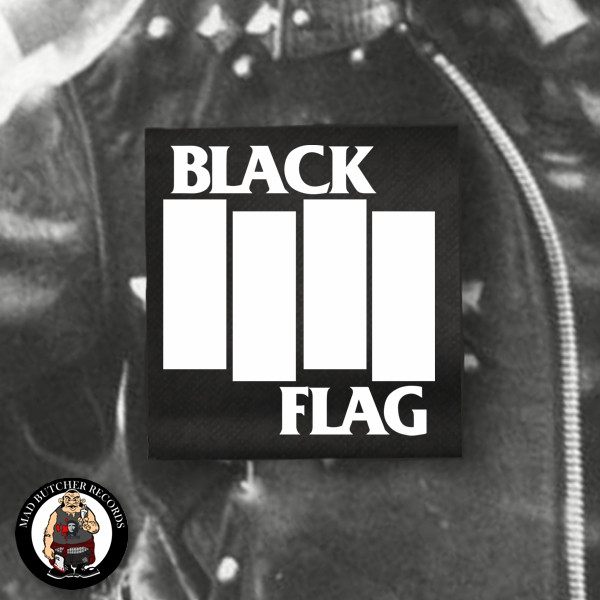 BLACK FLAG LOGO BIG PATCH