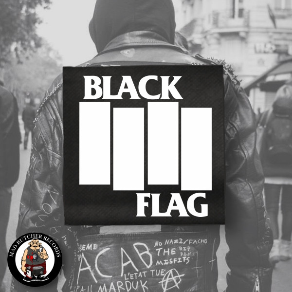 BLACK FLAG LOGO BIG RÜCKENAUFNÄHER
