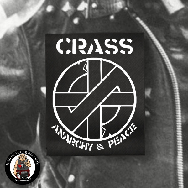 CRASS ANARCHY & PEACE PATCH