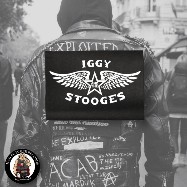 IGGY AND THE STOOGES RÜCKENAUFNÄHER