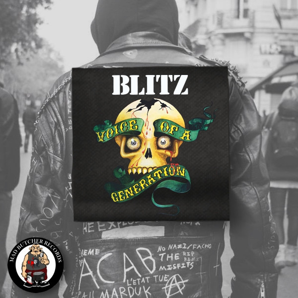 BLITZ VOICE OF A GENERATION RÜCKENAUFNÄHER