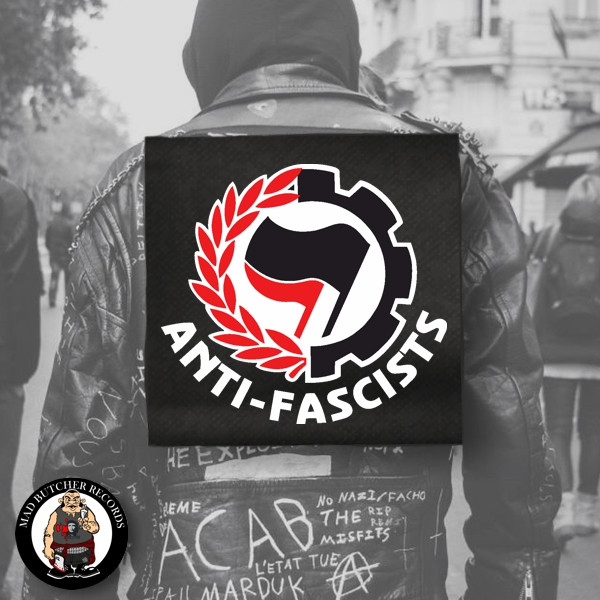 ANTI-FASCISTS RÜCKENAUFNÄHER