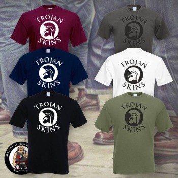 TROJAN SKINS T-SHIRT (6 FARBEN)
