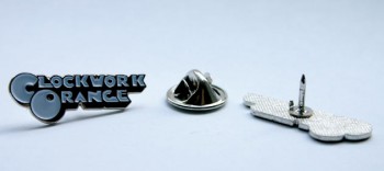 CLOCKWORK ORANGE WHITE METALPIN