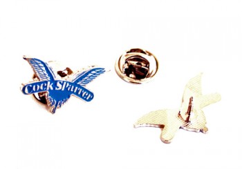 COCK SPARRER BLUE METALPIN