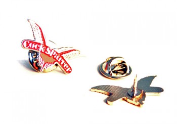 COCK SPARRER ROT METALPIN