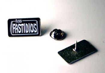 LOS FASTIDIOS LOGO/CLASSIC WHITE METALPIN