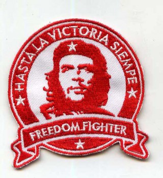 CHE GUEVARA HASTA LA VICTORIA PATCH RED