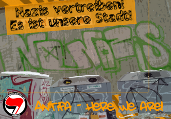 NAZIS VERTREIBEN STICKER (10 STÜCK)