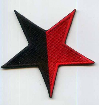 ROT/SCHWARZER STERN PATCH