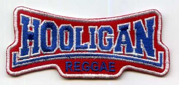 HOOLIGAN REGGAE PATCH blue