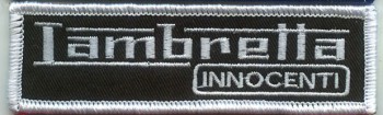 LAMBRETTA INNOCENTI PATCH WEISS