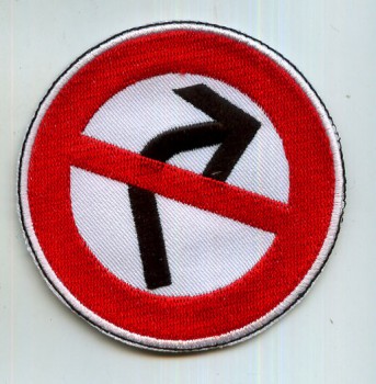 RIGHT WING SCUM FUCK OFF PATCH