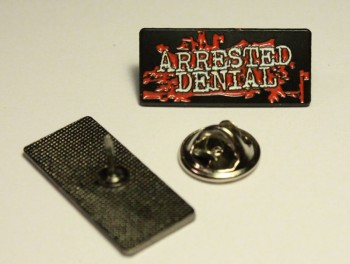 ARRESTED DENIAL LOGO PIN