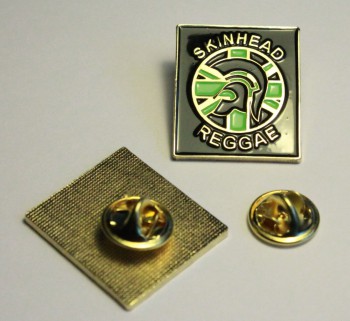 SKINHEAD REGGAE JAMAICA PIN