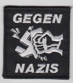 GEGEN NAZIS PATCH