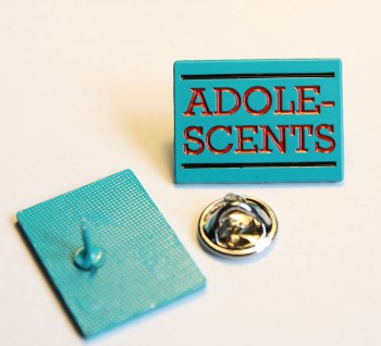 ADOLESCENTS PIN BLUE