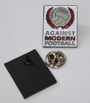 AGAINST MODERN FOOTBALL PIN