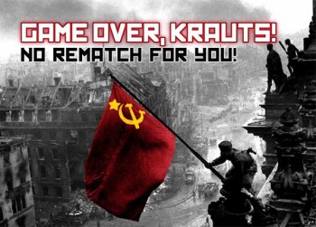 GAME OVER KRAUTS AUFKLEBER (10 STÜCK)