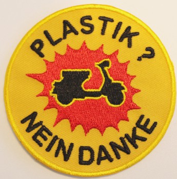 VESPA PLASTIK NEIN DANKE PATCH
