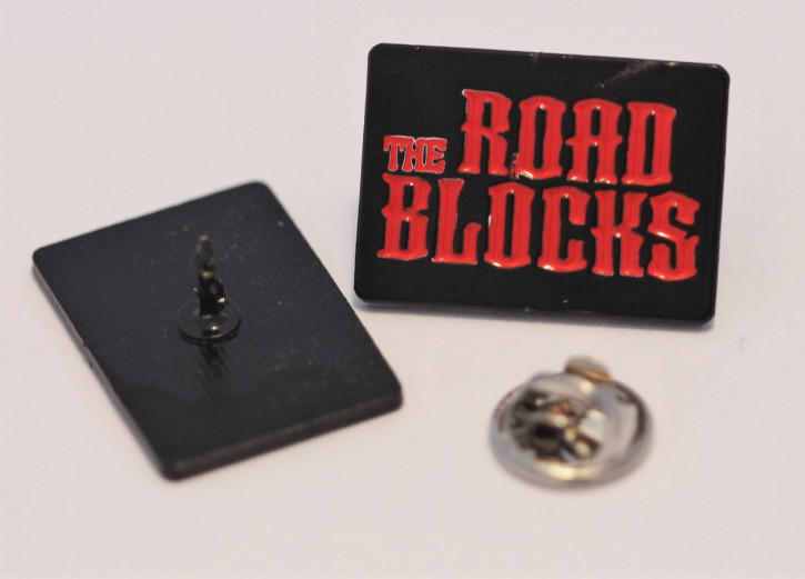 ROADBLOCKS LOGO RED PIN