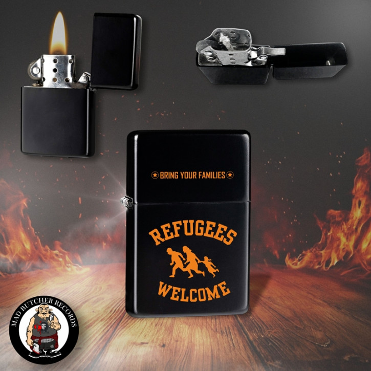 REFUGEES WELCOME STURMFEUERZEUG