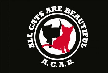 ALL CATS ARE BEAUTIFUL FLAGGE