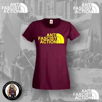 ANTI FASCIST ACTION GIRLIE ROT