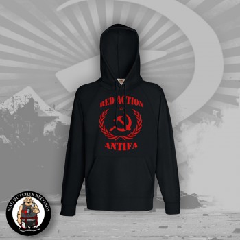 RED ACTION ANTIFA KAPU SCHWARZ