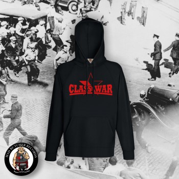 CLASSWAR RED/BLACK STAR HOOD