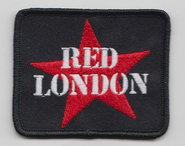 RED LONDON BLACK PATCH