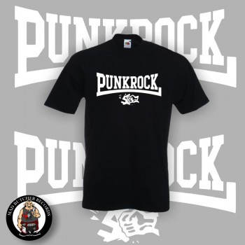 PUNKROCK GEGEN DEPPEN WEISS T-SHIRT