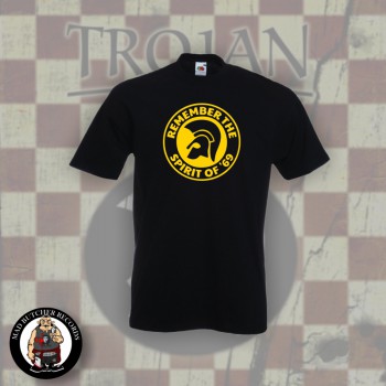 REMEMBER THE SPIRIT OF 69 T-SHIRT SCHWARZ
