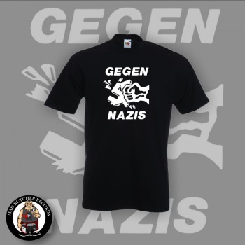 GEGEN NAZIS T-SHIRT XXL