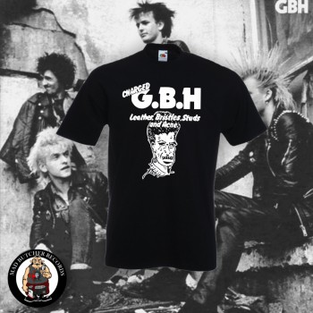 GBH LEATHER,BRISTLES,STUDS AND ACNE T-SHIRT M