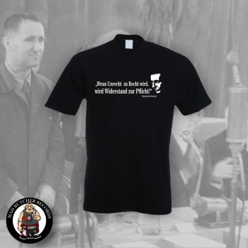 WIDERSTAND (BRECHT) T-SHIRT