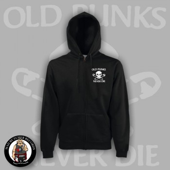 OLD PUNKS NEVER DIE ZIPPER
