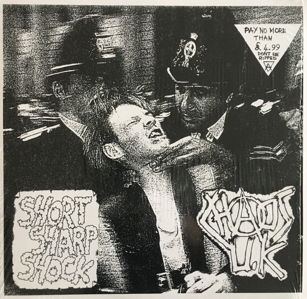 Chaos UK Short Sharp Shock LP