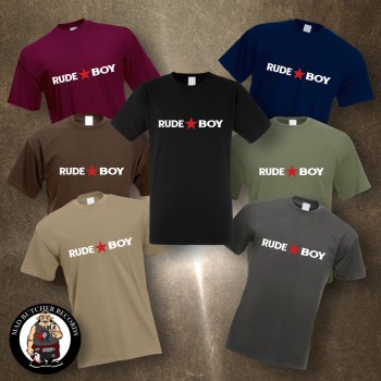 RUDE BOY REDSTAR T-SHIRT