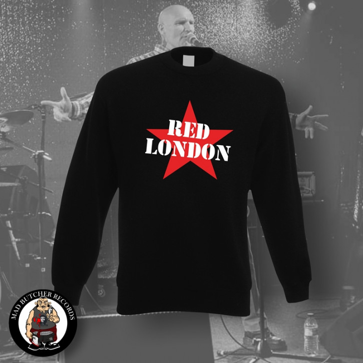 RED LONDON SWEATSHIRT