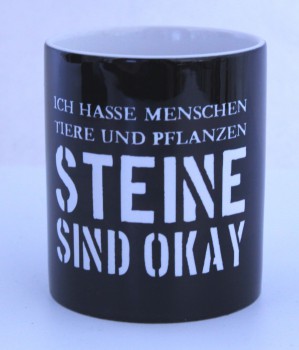 STEINE SIND OK KAFFEEBECHER