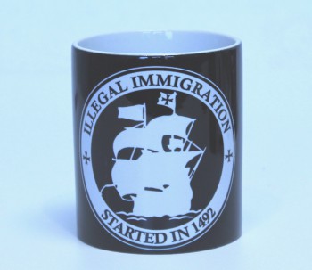 ILLEGAL IMMIGRATION KAFFEEBECHER