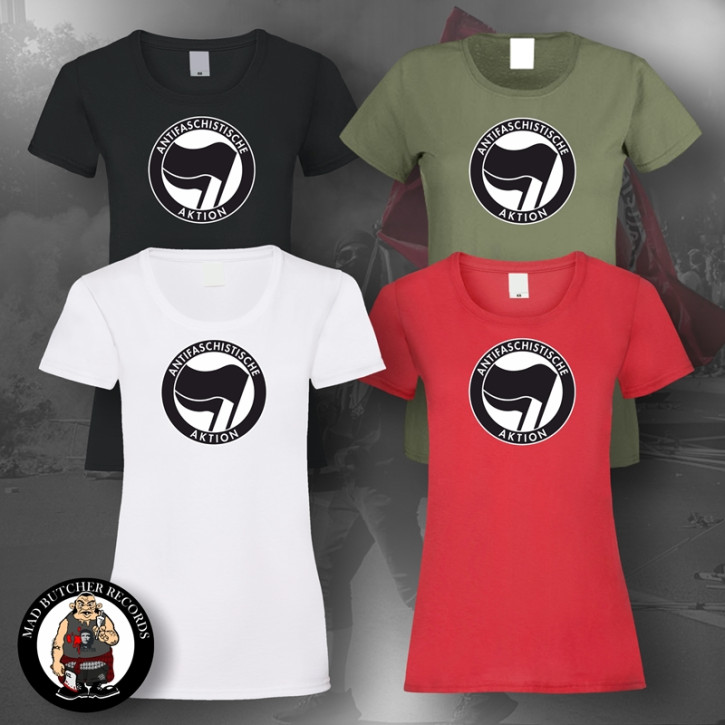 ANTIFASCHISTISCHE AKTION GIRLIE SCHWARZ/SCHWARZ