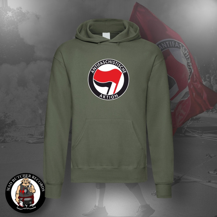 ANTIFASCHISTISCHE AKTION KAPU ROT/SCHWARZ S / OLIVE