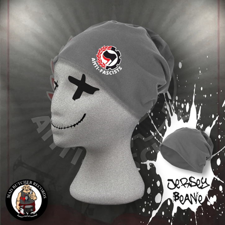 ANTI-FASCISTS BEANIE grey