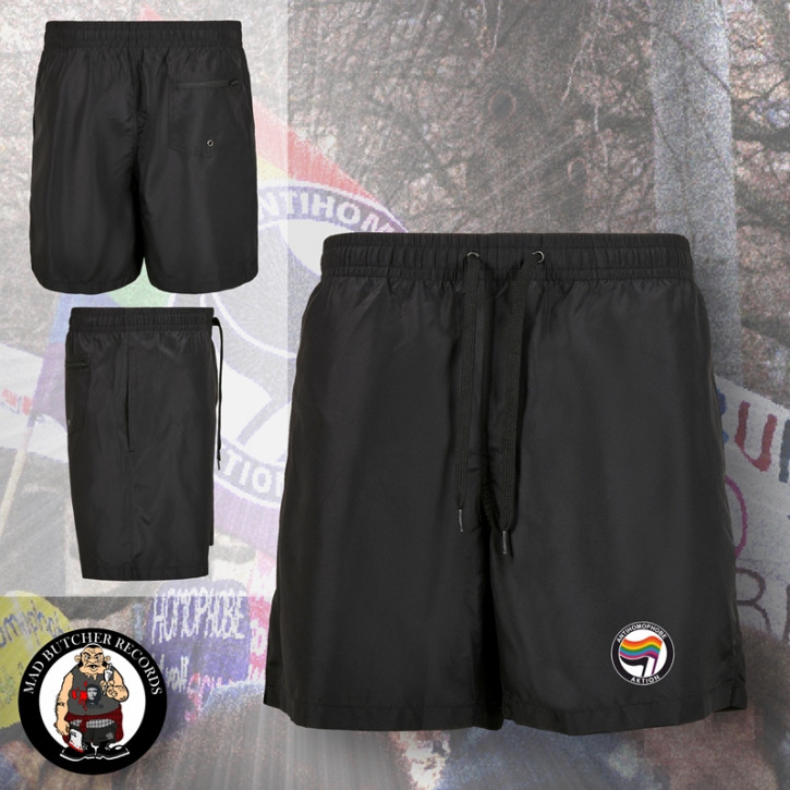 ANTIHOMOPHOBE AKTION SWIM SHORTS
