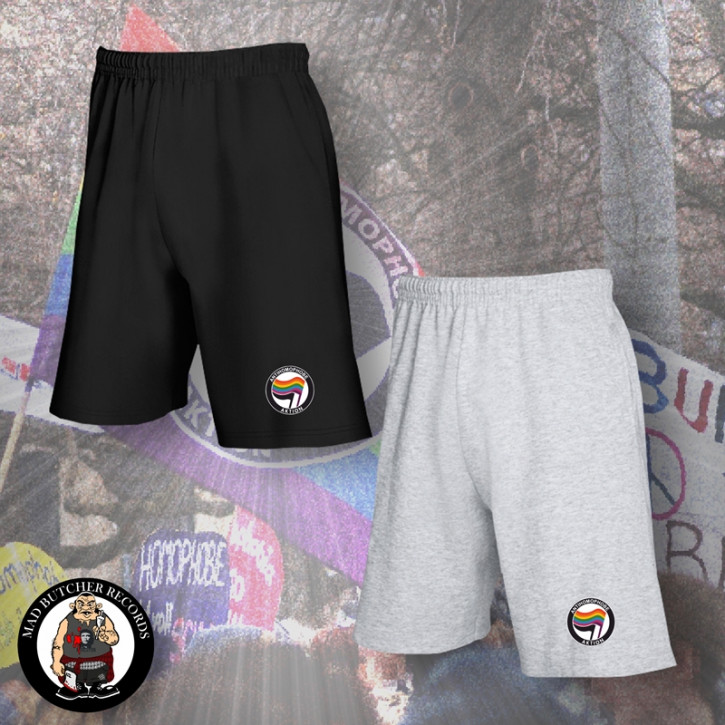 ANTIHOMOPHOBE AKTION SHORTS